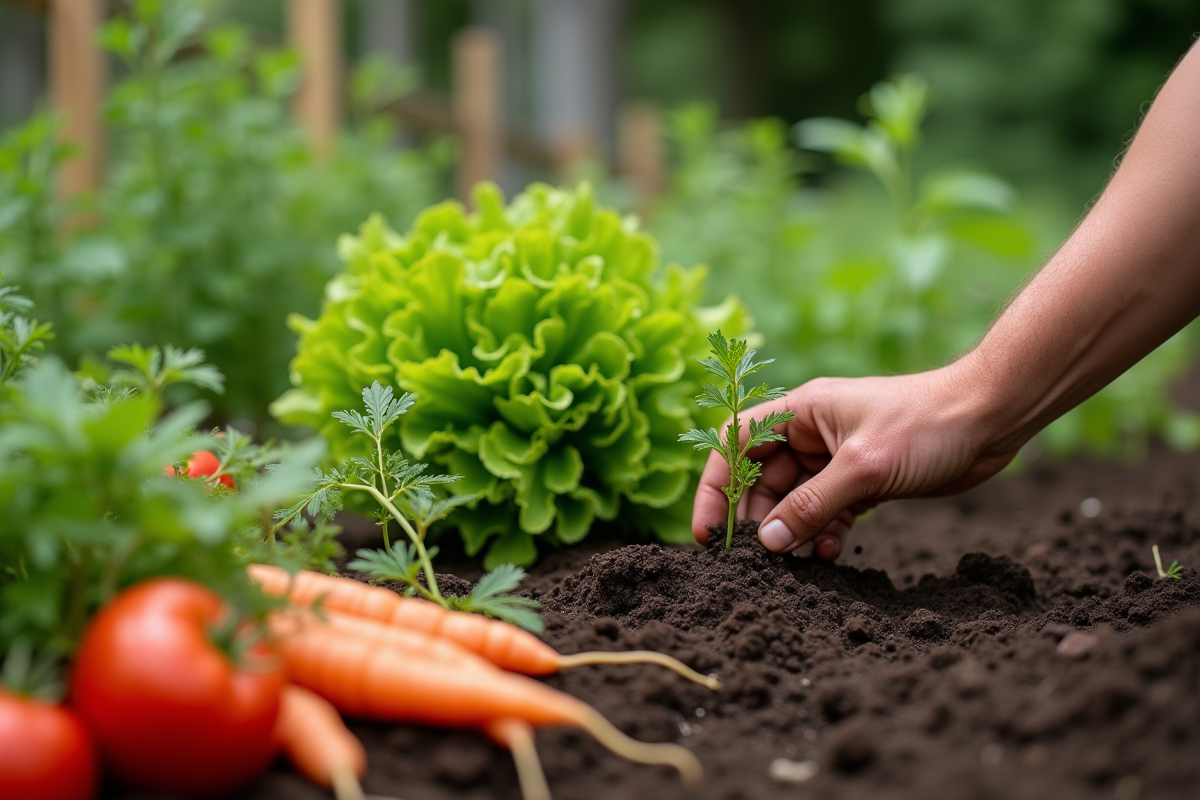 Je cultive moi-même mes légumes