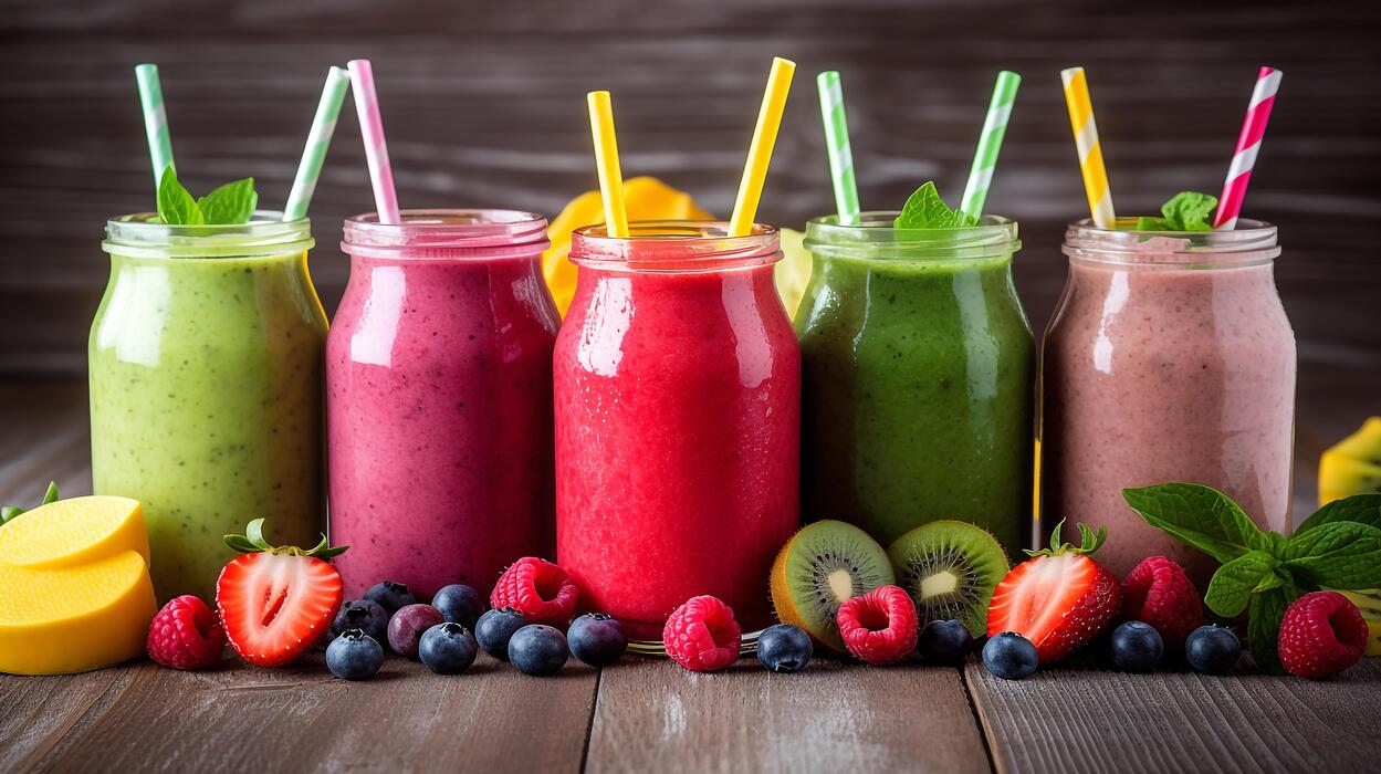 Trop hâte de gouter mon smoothie !